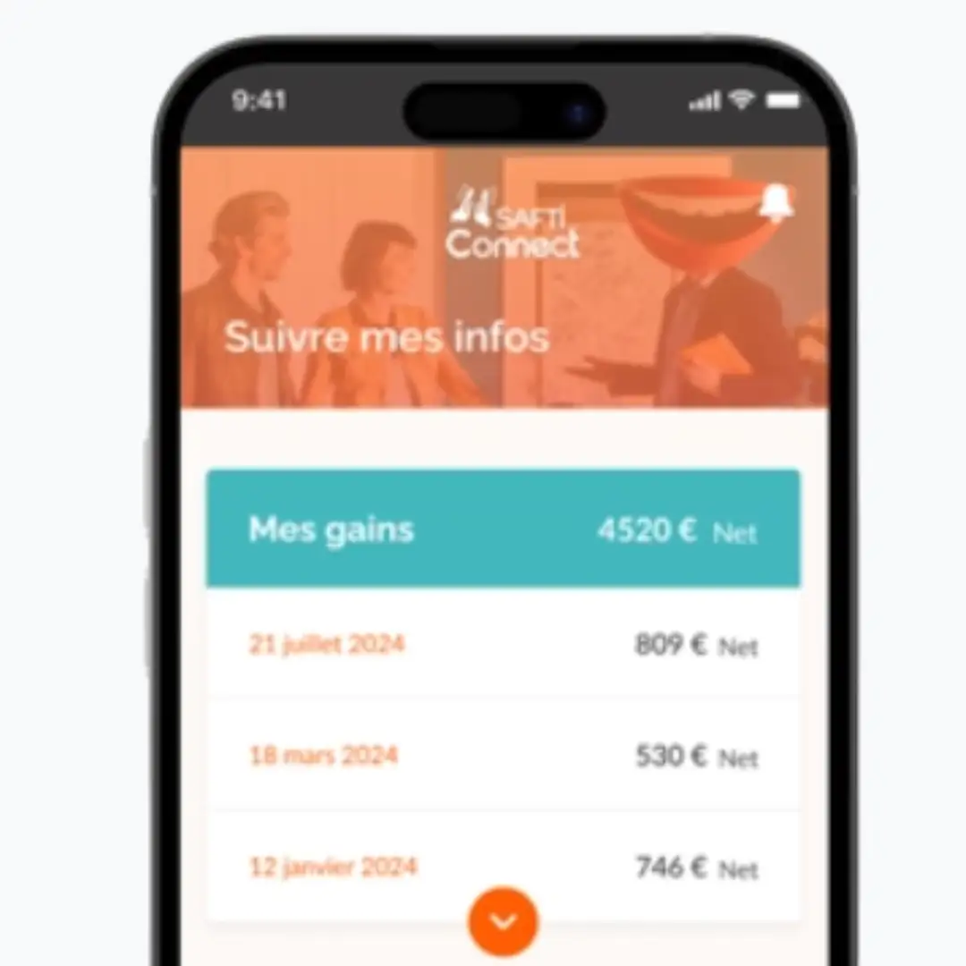 application SAFTI CONNECT
