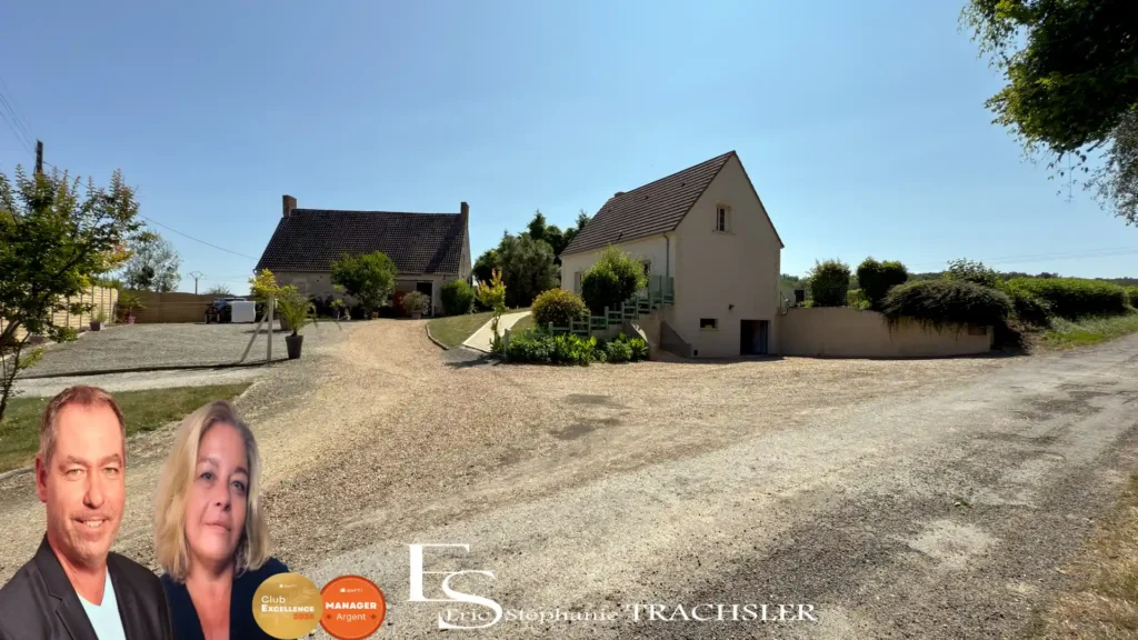 Pavillon de campagne avec dépendance et fort potentiel entre Tours et Le Mans