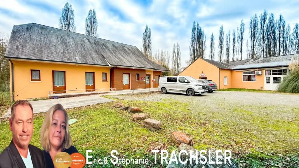 Hôtel-Restaurant en bord de rivière avec 7 chambres – Activité clé en main proche Le Mans
