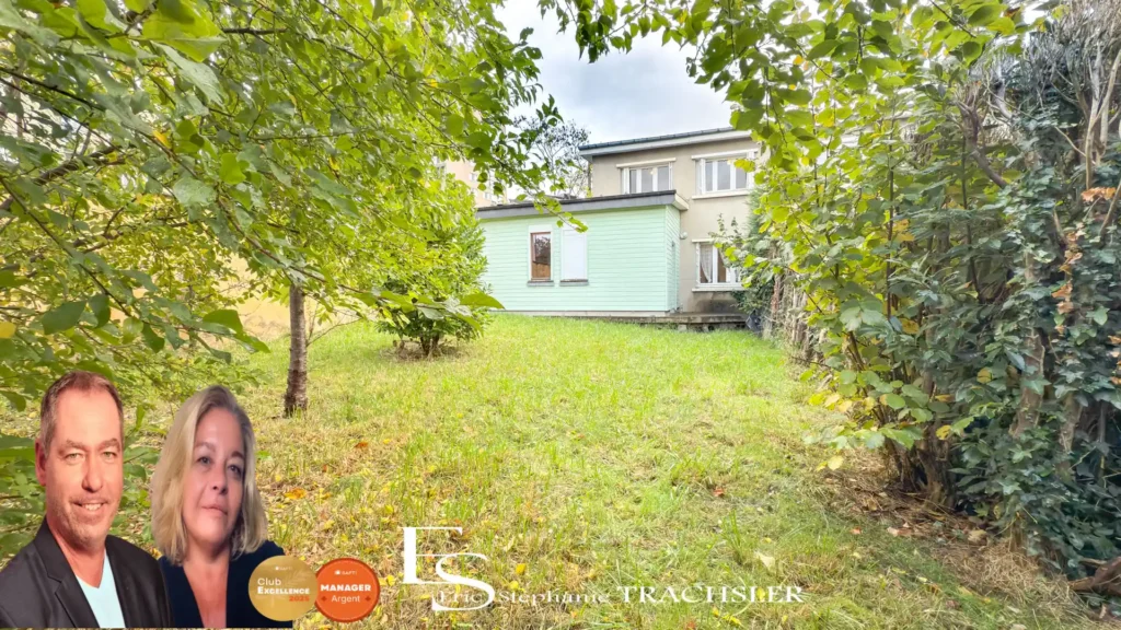 Maison à vendre Le Mans Bollée – 4 chambres et jardin